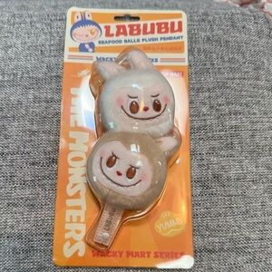 AUTHENTIC THE MONSTERS Wacky Mart Series Seafood Balls Plush Pendant